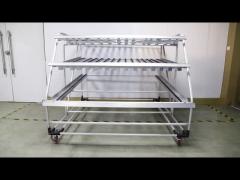 Industrial Lean Pipe Racking System Shelf