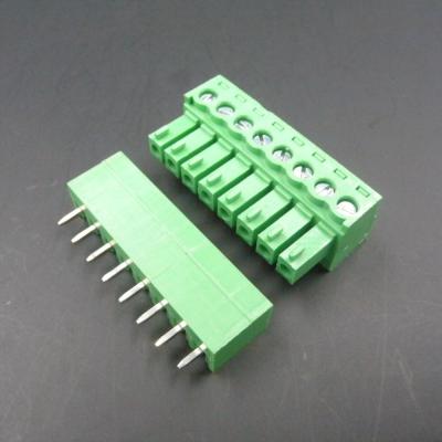 China PCB Pluggable Terminal Block 5.0mm Female Pin Header With Flange 1 - A.W.G. 5 for sale