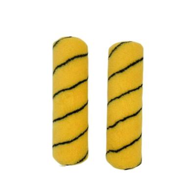 China Fabric Material 9 Inch Tiger Stripe Polyester Paint Roller Cover 9 for sale