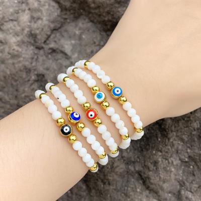 China Fashion Jewelry Lead Free Nickel Free New Arrivals Beaded Bad Accessories Women Bracelets Bangles for sale