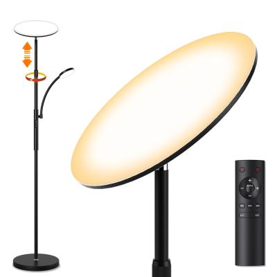 China Dimmable LED Floor Lamp Living Room Memory Function Lighting Stepless Dimming Remote Modern Led Floor Lamp for sale