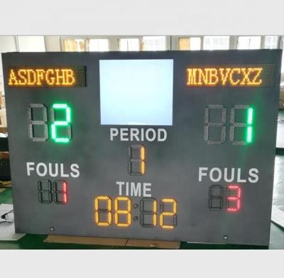 China exterior & Indoor Wireless Electronic Basketball Scoreboard for sale