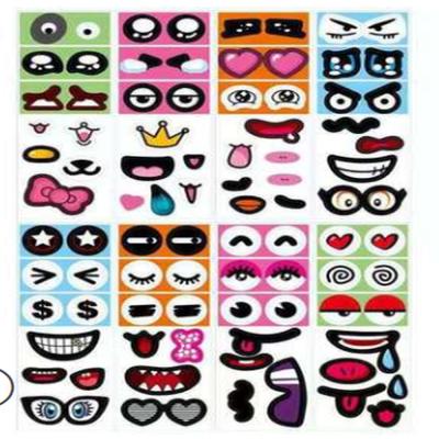 China High Quality Durable Custom Stickers Cartoon Stickers Recycled Decorative Sticker Kids for sale