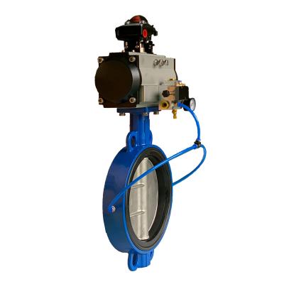 China General Inflatable Seat Butterfly Valve Pneumatic Control Factory Price for sale