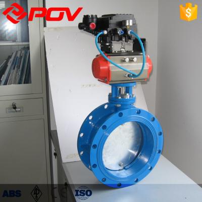 China Wafer Type Air Conditioning Ventilation Control Midline Butterfly Valve for sale