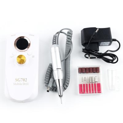 China Professional Rechargeable Power Bank Portable Drill Machine Callus Nail Nail Removal Power Tools for sale