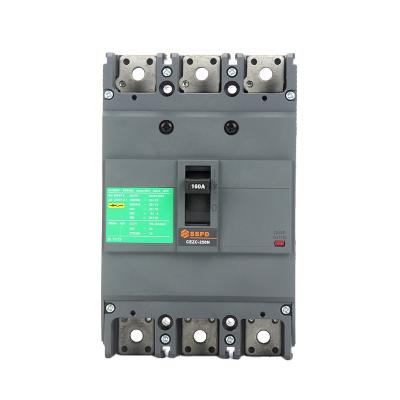 China DMC China indications adjustment circuit breaker 20a 25ka EZC series mccb 250a 3p molded case circuit breakers for sale