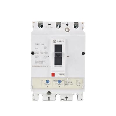 China High Breaking Capacity Short Arc Time NS Series 250a 3p Circuit Breaker Mccb CNS250 3P for sale