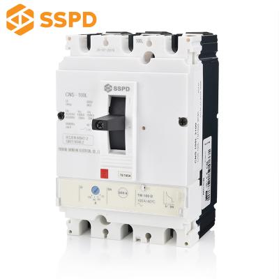 China PA66 CNS MCCB 100amp 3p Change Over Switch Circuit Breaker for sale