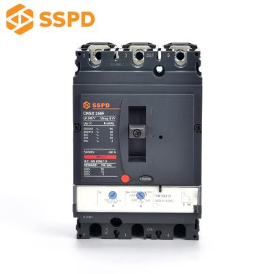 China PA66/PC MCCB ManufacturerAutomatic Reset Circuit Breaker Overload Protector Switch CNSX 250amp mccb for sale