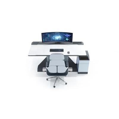 China Modern Ergonomic Office Desks Metal Furniture For Fusion Centers for sale