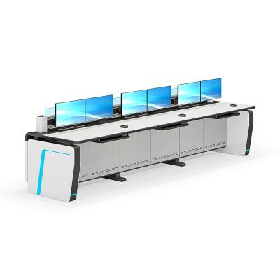 China Modern Convenient Installation Control Room Console Lighting Display Command Center Cctv Control Room Furniture For Office for sale