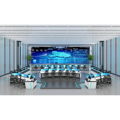 China Manufacturer Sale Smart Design Modern Security Control Room Equipment Control Center Console For Workstation for sale