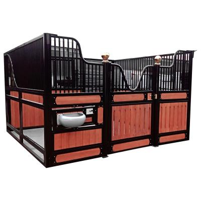 China European Style Outdoor Horse Box Horse Stalls Economical European Style Horse Stables Horse Stables for sale