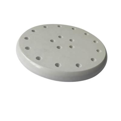 China Aluminum Coating White Large Size Precision Powder CNC Drilling Steel Turning Milling Base for sale