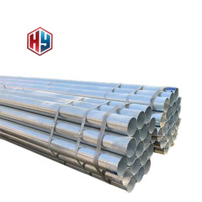 China High quality hot selling gi liquid pipe gp cold rolled seamless galvanized steel iron dn50 pipe price for greenhouses for sale