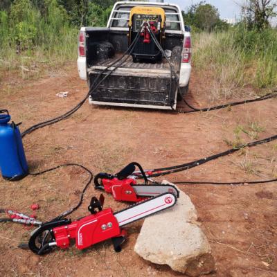 China Piedra hidráulica ligera de la piedra de la motosierra que corta el manual de la motosierra 5200 en venta