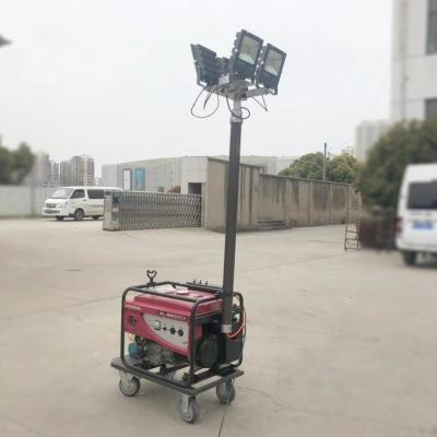 China Poder portátil manual 6m/S de la resistencia del viento de la torre ligera de la operación 3.2kw en venta