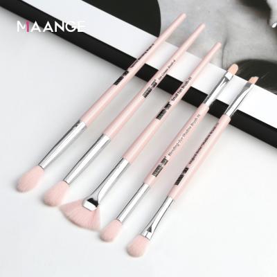 China Durable Manufacture Eye Cosmetic Brushes Maange 5pcs Makeup Brush Set for sale