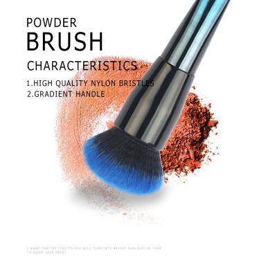 China Latest Design Soft Touch Big Sunscreen Powder Brush Private Label Single Makeup Brush for sale