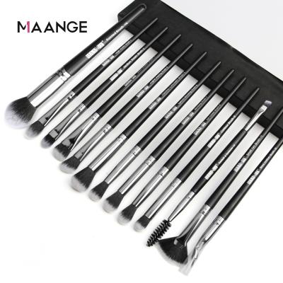 China MAANGE Silky Soft Makeup Brushes Pro Private Label Professional Custom Makeup Brushes Best Soft Makeup Tool Kits 13pcs Vegan for sale