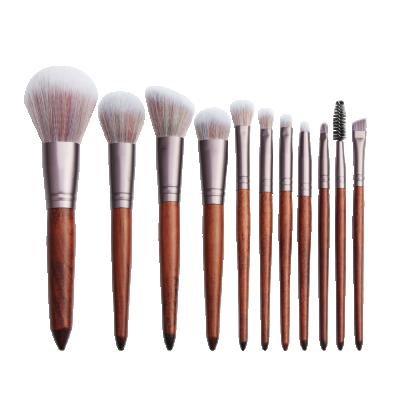 China Angular Blush Personal Care Face Multifunctional Professional Beauty Makeup Skin-friendly Brush Set Without Logo for sale