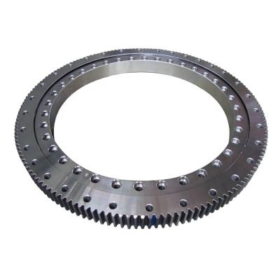 China Four Point Contact 50Mn 42Crmo Slewing Bearings RKS.061.20.0414 With External Teeth For Jib Crane Dia 503.3*342*56mm for sale