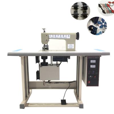 China Bag Pattern Nonwoven Fabric High Speed ​​Ultrasonic Embossing Sewing Machine For Mask Bag for sale