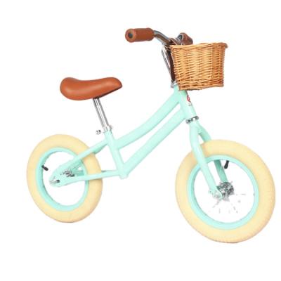 China hot sale steel kids balance bikes/biycycle balance bike/baby balance bamboo bike 12-36 months for sale