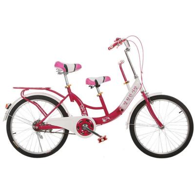 China 2020 new street style home city bike with safety baby chair for sale