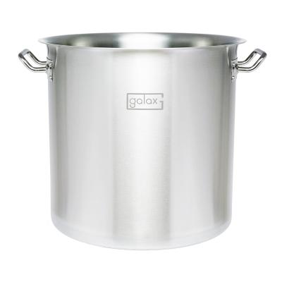 China Sustainable high quality restaurant or commercial 36L 360*360mm 304 stainless steel soup pot for induction cooker for sale