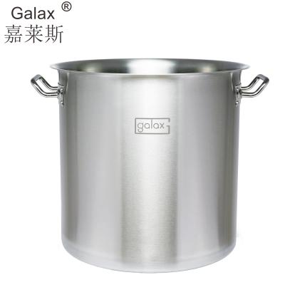 China Sustainable Hotel Soup Pot 304 Stainless Steel Soup Pot For Induction Cooker for sale