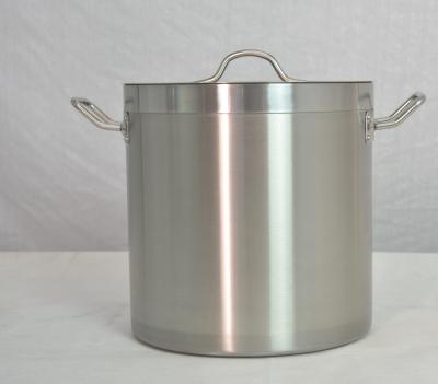 China Sustainable High Quality Hotpot Stainless Steel Luxury Soup Pot For Induction Cooker for sale