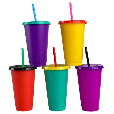 China Sustainable Custom Accept 16Oz Plastic Bottle Cup For Chrismax Party Home Decoration With Lids And Straw Low Moq for sale