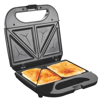 China High Quality Double Sided Slices Easily Cleaned MiNi Non-Stick Breakfast Machine Toaster Household 800w Heater 2 Sandwich Maker for sale