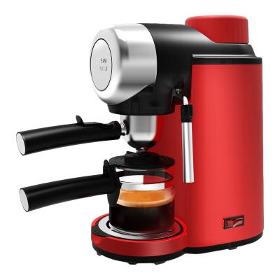 China Semi-automatic Pumping Type 5 Bar EU Coffee Machine Household Espresso Coffee Maker Milk Frothing Built-in Espresso Coffee Machine for sale