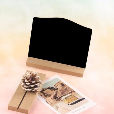 China China Small Wooden Advertising Promotions Blackboard With Base For Office, Wedding And Home for sale