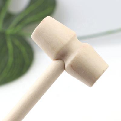 China China Handcraft Kids Toys Mini Wooden Hammer Wooden Handle Gavel Hand Tool for sale