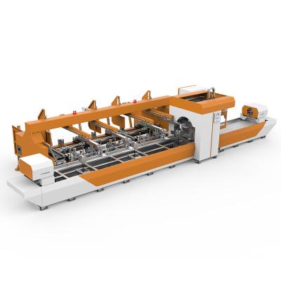 China Automated Loading Fiber Laser Cutting Machine Can Cut Plate Sheet And Tube for sale