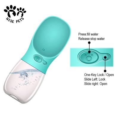 China Wholesale Pets Amazon Best-Selling Food Bowl Puppy Driver Dog Portable Small Collapsible Drinking Water Bottle for sale