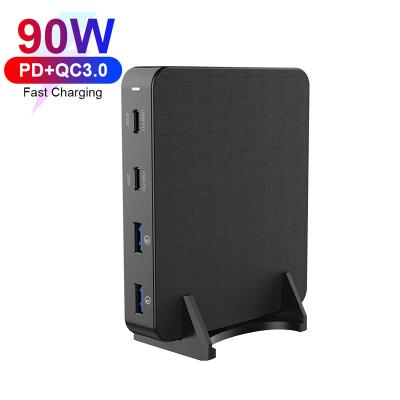 China Type-C PD QC3.0 USB Charger 105W Charger Support Mobile Phone CB Certified Multi-port Super Fast Charging Desktop Notebook for sale