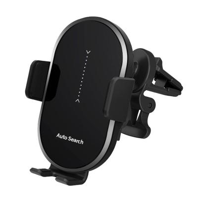 China Mobile Phone Smart Tracking Wireless Car Phone Charger Automatic Fixing Holder for iPhone for Samsung for Xiaomi etc. for sale