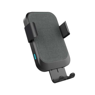 China Automatic Fast Wireless Charging Car Fast Charging Qi Car Mobile Phone Mount Infrared 15w Mobile Phone Holder for sale