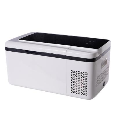 China Low Power Consumption 18L Compressor Car Fridge Freezer DC Portable Fridge for sale