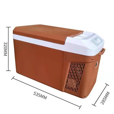 China China-chic new hot sale 13L capacity DC car refrigerator with compressor for sale