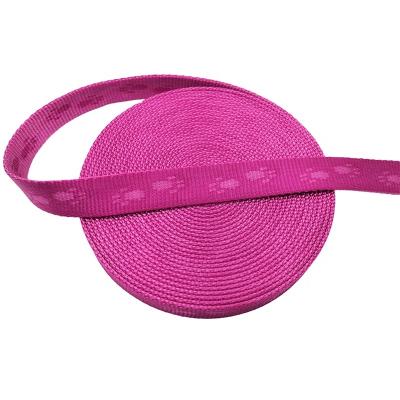 China High Tenacity WEAVER ISO Verified Supplier Webbing Roll Jacquard Nylon Webbing Patterned Nylon Webbing for sale