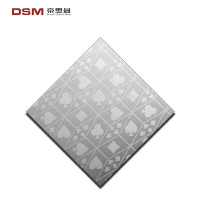 China Decoration 201 Decorative Etched Color 304 316 430 4x8 Stainless Steel Plate For Hotel for sale