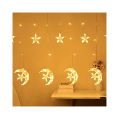 China 2021 INS Professional Products Innovative Professional Lights Month Outdoor Led Embrace Stars String Light for sale