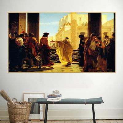 China Modern Canvas Paintings On The Wall Art Posters And Prints Jesus Wall Pictures For Home Wall Decoration for sale