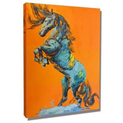 China Abstract Canvas Art Animal Picture Wall Art Decoration Canvas Painting Abstract Horse Poster Print for sale